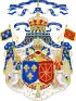 Description de l'image Grand Royal Coat of Arms of France & Navarre.svg.