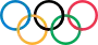 dessin des anneaux olympiques