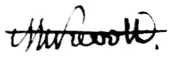 signature d'Auguste Le Prévost