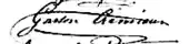 signature de Gaston Crémieux