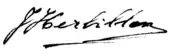 signature de Jules Herbillon