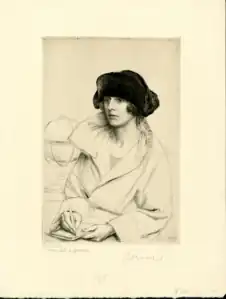 L'étudiante, 1922, Bibliothèque municipale de nancy