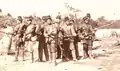 Soldats amboinais près d'Aceh, 1874.