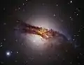 Centaurus A par le télescope Danois.