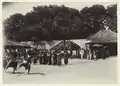 Réception de Jean-Albert de Mecklembourg dans le palais royal du sultan de Yogyakarta