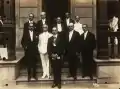 Le président Artur Bernardes et ses ministres d'État, 1922.