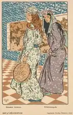 Shéhérazade, illustration pour Art et Décoration, 1901