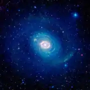 M94 en infrarouge (Spitzer).