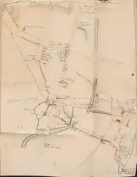 Plan de défense du secteur situé en avant du fort de Montrouge