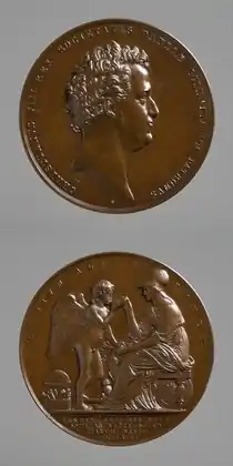 Médaille Christian VIII, 1842