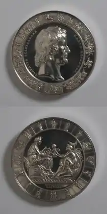 Médaille Thorvaldsen, 1838