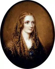 portrait de Mary Shelley