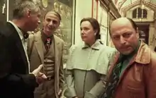 De gauche à droite, Pascal Ortega, Gérard Desarthe, Bernadette Lafont, Roland Blanche.