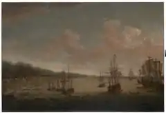 L’attaque de La Havane, en juin 1762, dernière opération à laquelle participa l’Alcide.