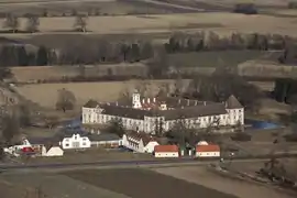 Le château de Hainfeld vu du sud