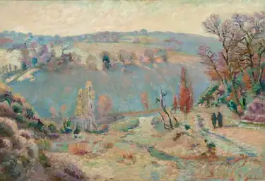 Vallée de la Sédelle au Pont Charraud : gelée blanche, 1903-1911Cleveland Museum of Art