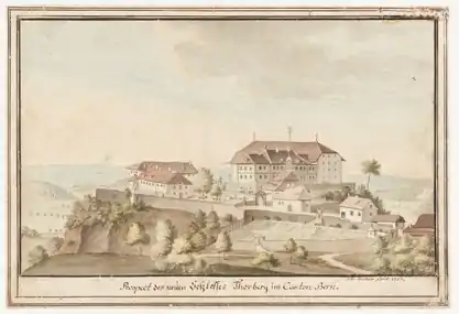 Château de Thorberg en 1767