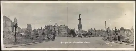 en ruines après.