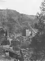 Le château de La Mothe dans une photo de Jules Brocherel (1871- 1954).