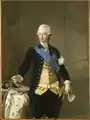 Le roi Gustave III de Suède, 1777