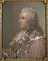 Portrait du comte Carl Gustaf Tessin (1695-1770), pastel, 1760.