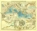 Mittelländisches und Schwarzes Meer pour l'Atlas der Hydrographie, 1891