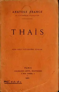 Image illustrative de l’article Thaïs (roman)