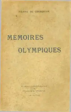 Image illustrative de l’article Mémoires olympiques
