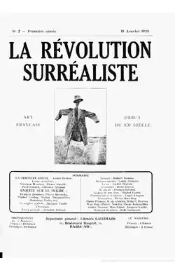 Image illustrative de l’article La Révolution surréaliste