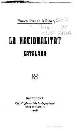 Image illustrative de l’article La nacionalitat catalana