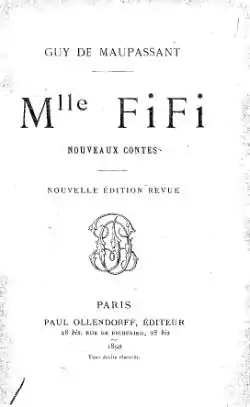 Image illustrative de l’article Mademoiselle Fifi (recueil)