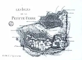 Petite-Terre - Plan parcellaire 1770