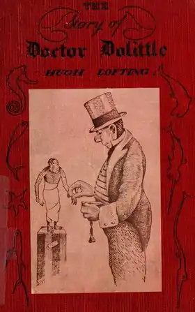 Couverture de la 1re édition en anglais de L'Histoire du Docteur Dolittle (Frederick A. Stokes, New York, 1920).