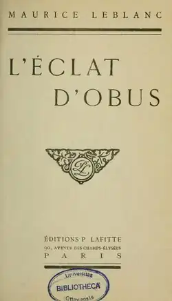 Image illustrative de l’article L'Éclat d'obus